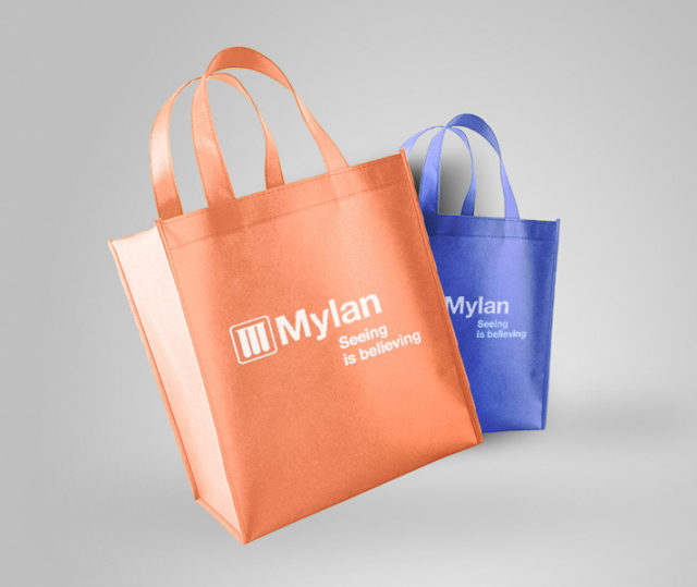 Сумки с логотипом компании - печать в типографии